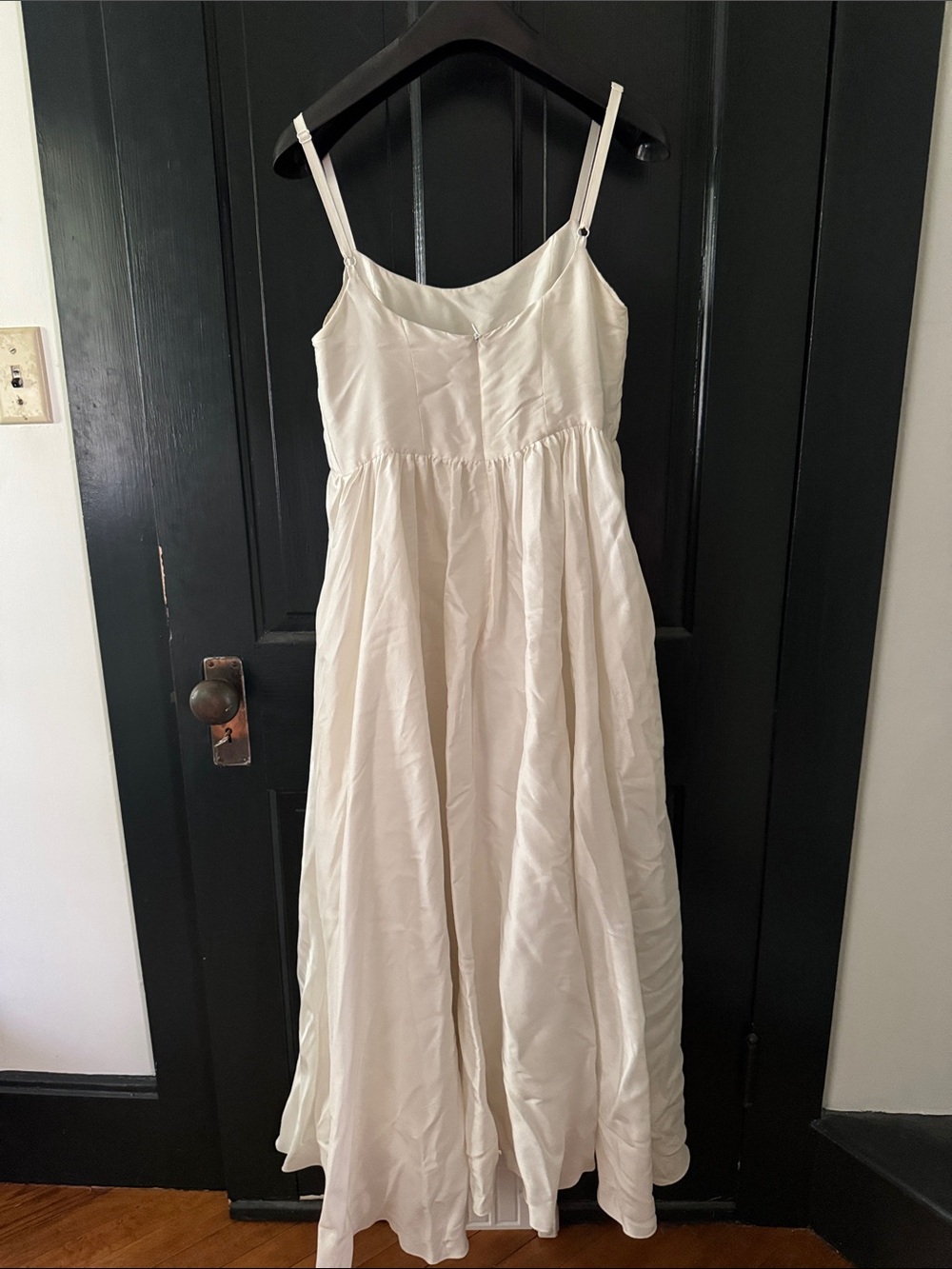 Azeeza Rachel Dress Cream 100% Silk NWOT - Picture 2 of 4